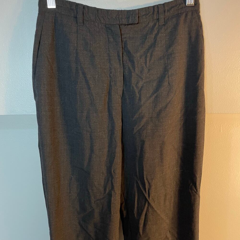 Jil Sander Charcoal Gray Wool Tailored Trouser Pants Women's IT 38 / US 2 EUC - Picture 2 of 14